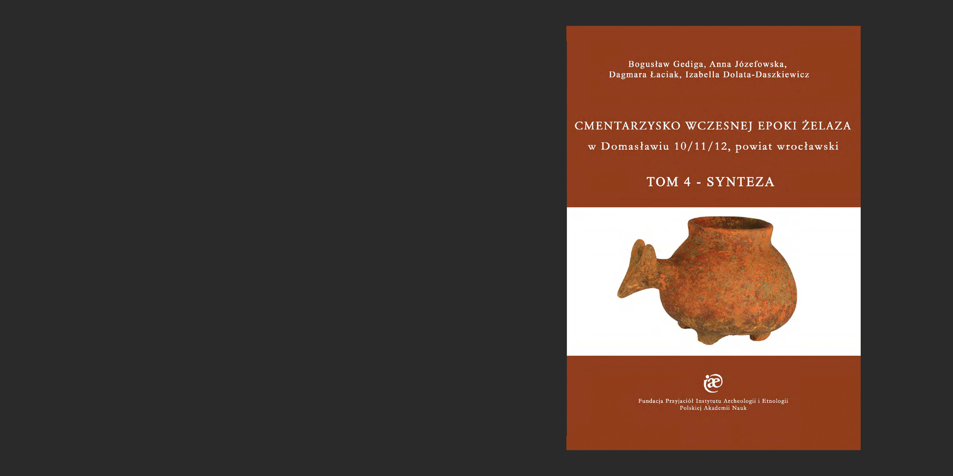 The Early Iron Age Cemetery from Domasław. Vol. 4: Synthesis