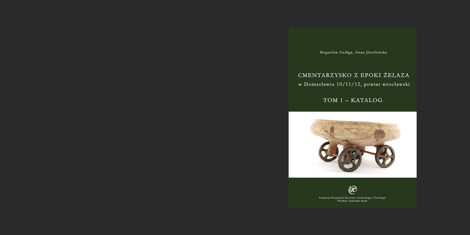The Early Iron Age Cemetery from Domasław. Vol. 1: Catalogue